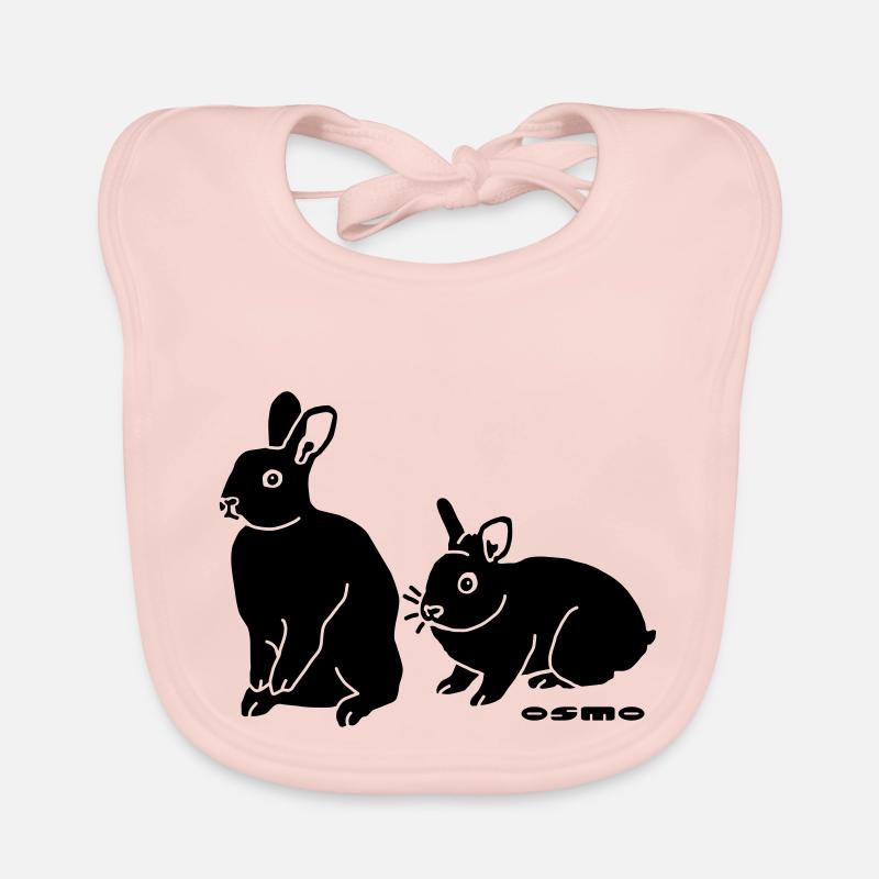 rabbits Organic Baby Bibs
