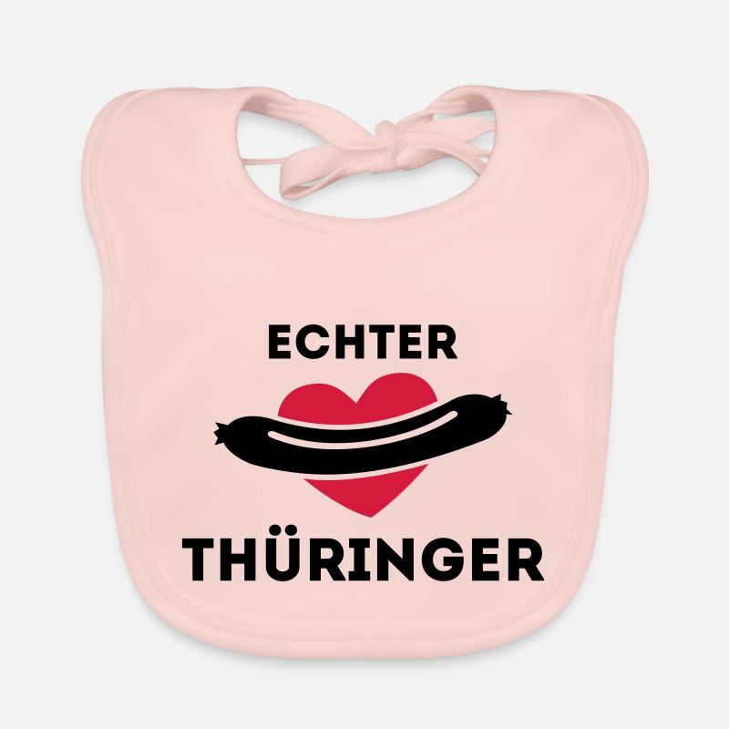 Real Thuringia - Bratwurst love Organic Baby Bibs