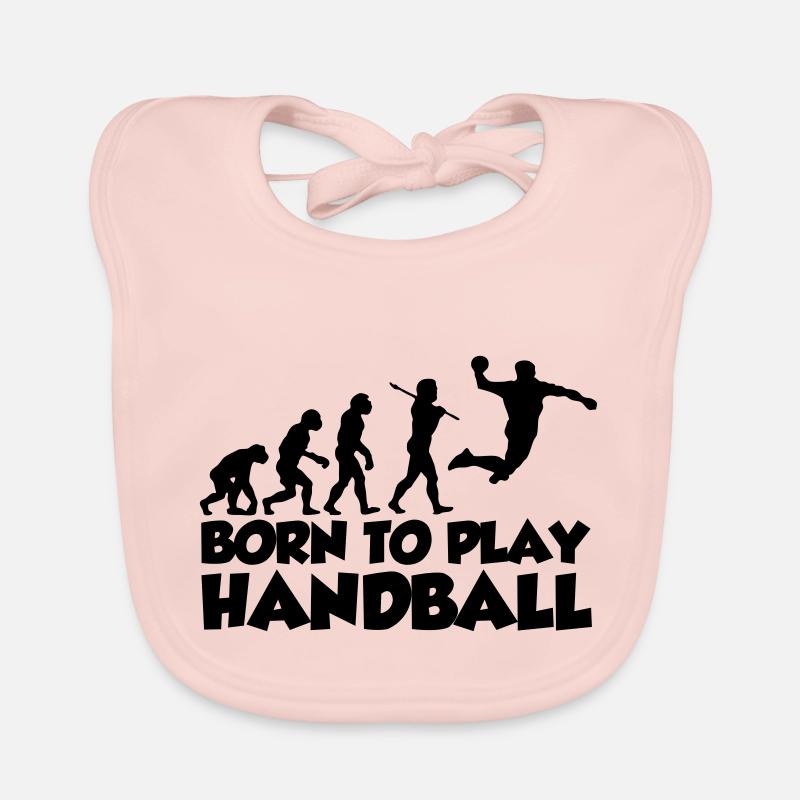 handball evolution born to play Baby Bio-Lätzchen