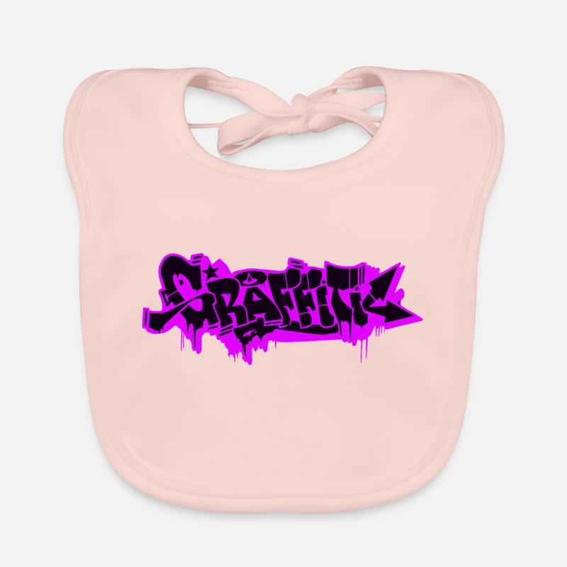 GRAFFITI Organic Baby Bibs