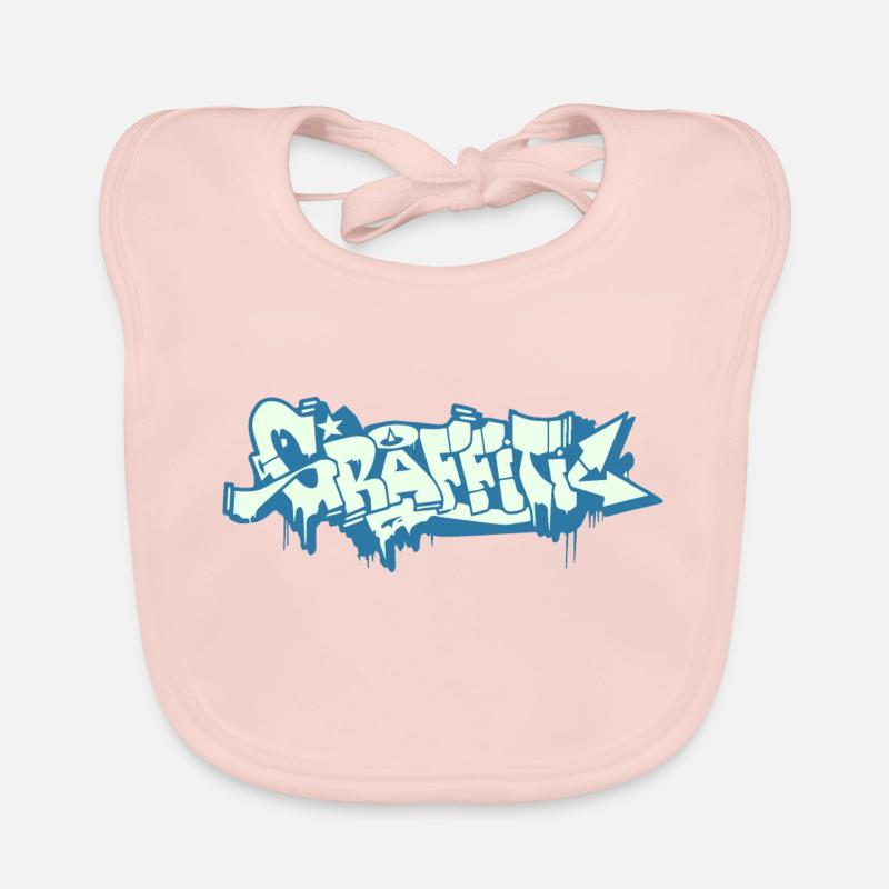 GRAFFITI Organic Baby Bibs