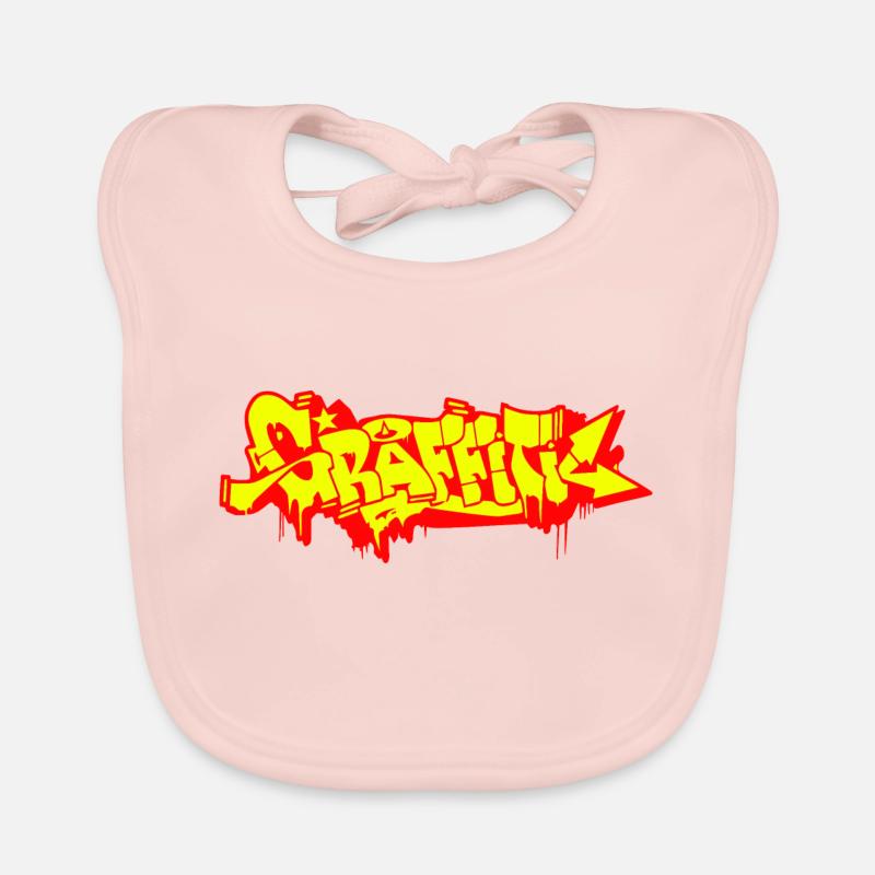 GRAFFITI Organic Baby Bibs