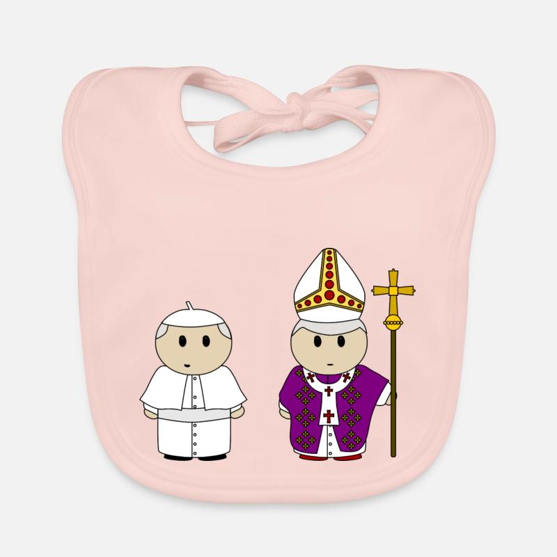 Papst Benedict Baby Bio-Lätzchen