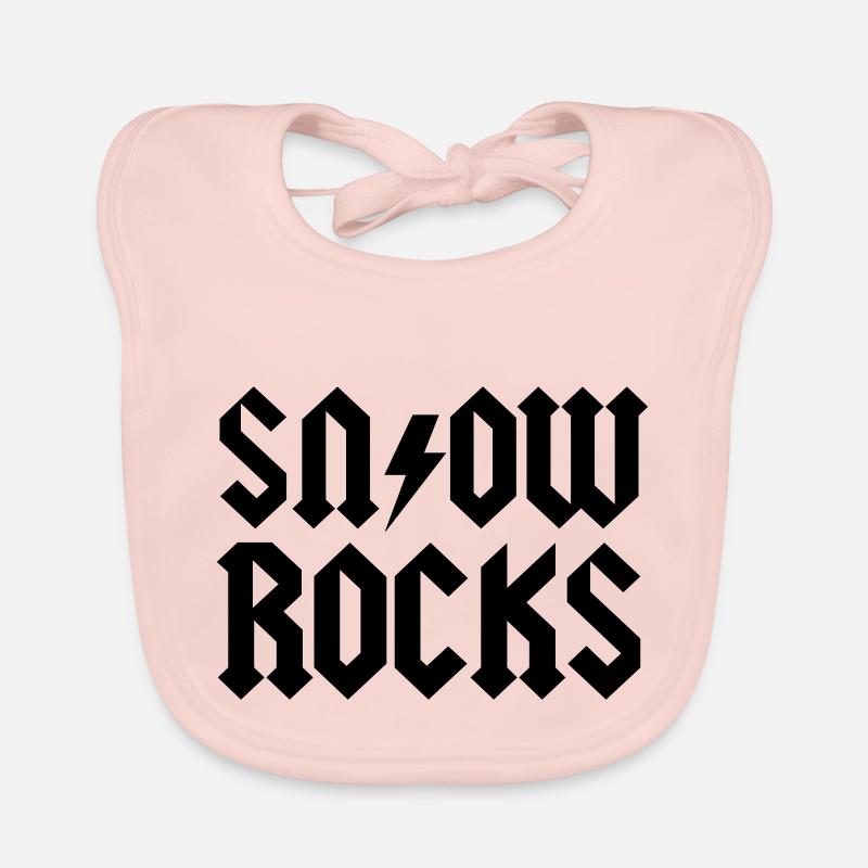 Schnee Baby Bio-Lätzchen