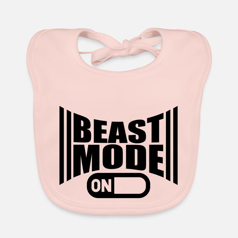 On An Beast Mode Power Baby Bio-Lätzchen