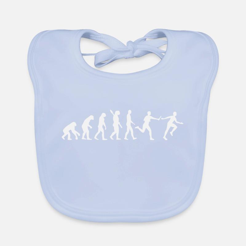 Relais d'athlétisme Bavoir bio Bébé