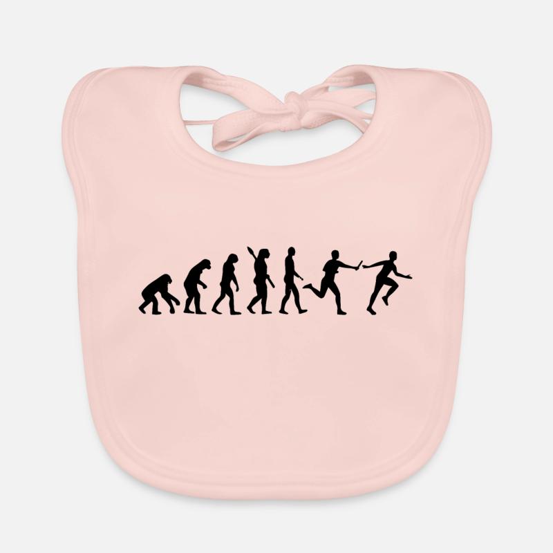 athlétisme Bavoir bio Bébé