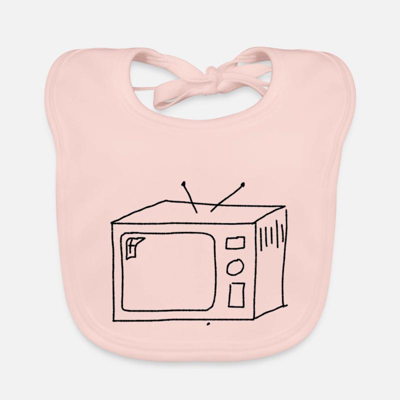 Fernseher Baby Bio-Lätzchen