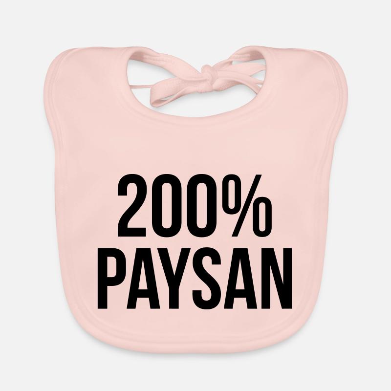 200% Paysan Bavoir bio Bébé