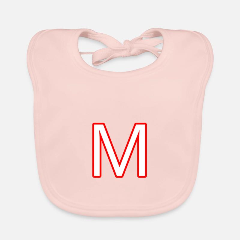 M - Baby Bio-Lätzchen - Rose