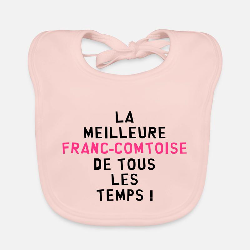Franche-comté / Franc-Comtois / Franc-Comtoise Bavoir bio Bébé