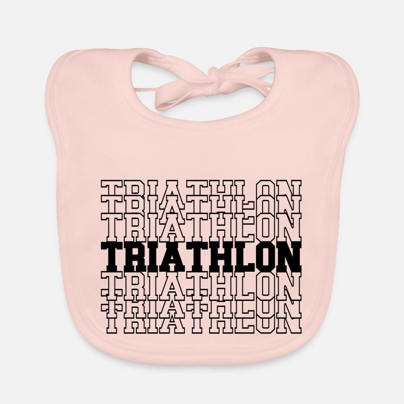 triathlon Bavaglino ecologico per neonato
