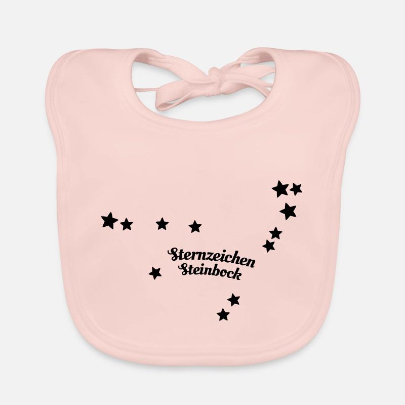 Sternzeichen Steinbock Baby Bio-Lätzchen