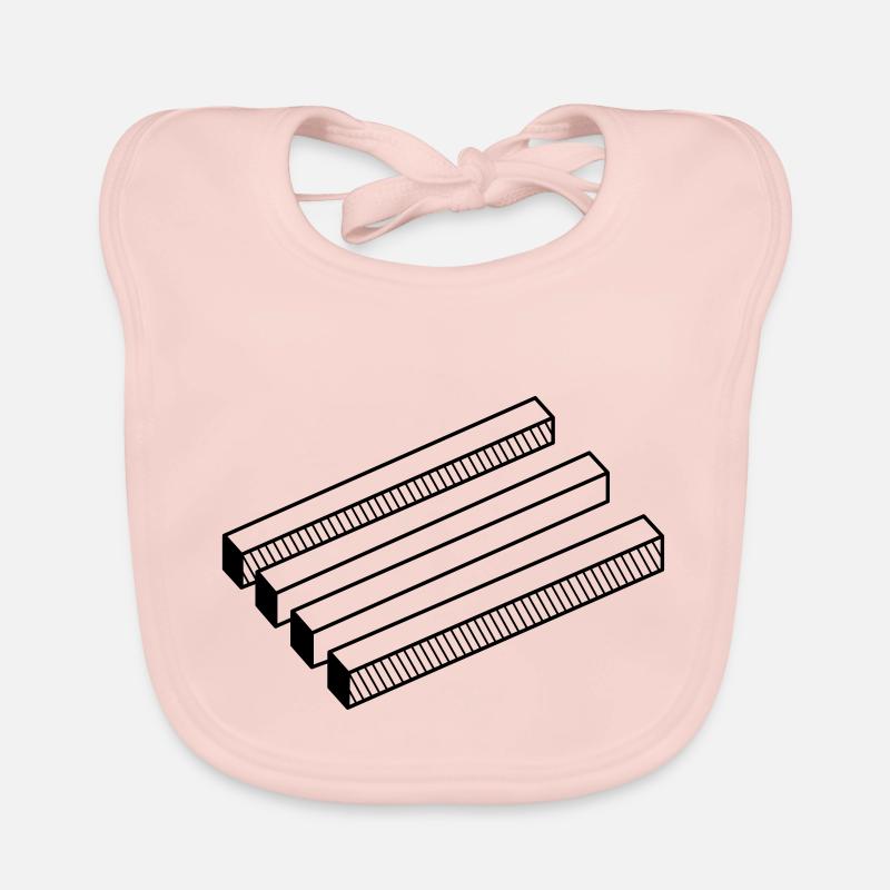 illusion d'optique Bavoir bio Bébé