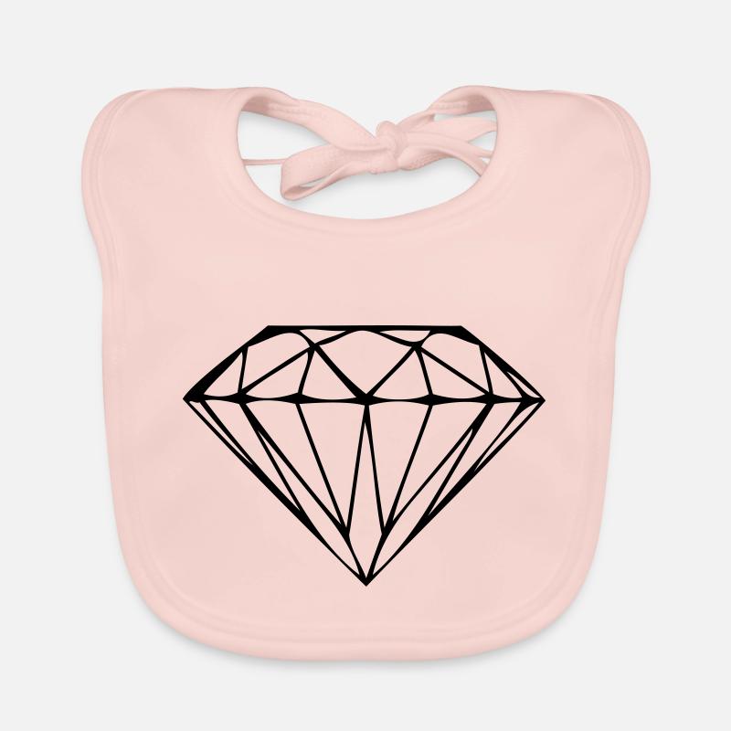 diamond Organic Baby Bibs