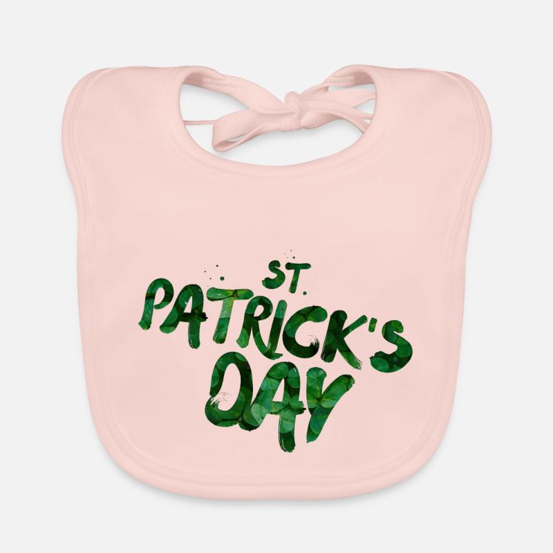 Saint-Patrick - Saint Patricks Day Bavoir bio Bébé