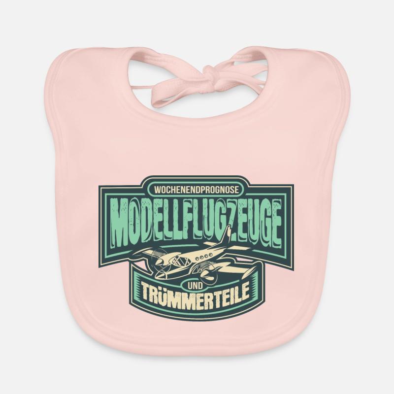 Model aircraft RC Model Model Model Pilot Organic Baby Bibs