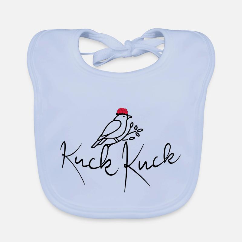 Kuckuck ruf - Kuck Kuck Baby Bio-Lätzchen