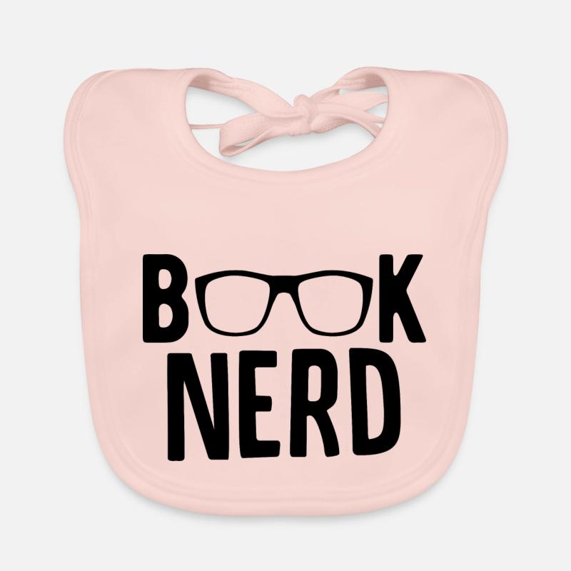 Buch Nerd Baby Bio-Lätzchen