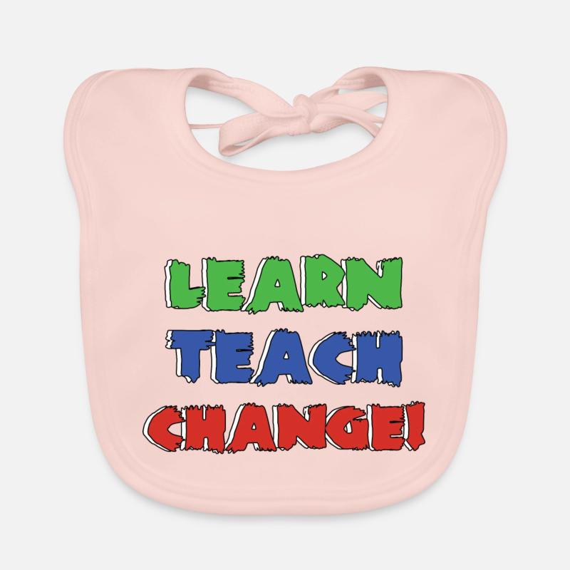 Learn Teach Change | Learning To Change Organic Baby Bibs