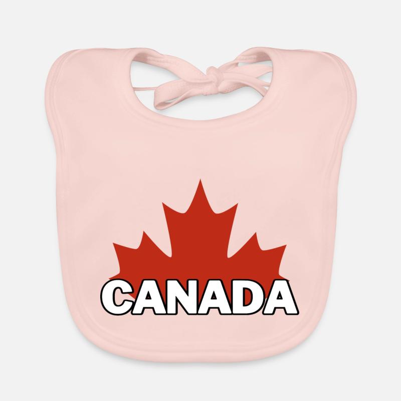 canada day Organic Baby Bibs