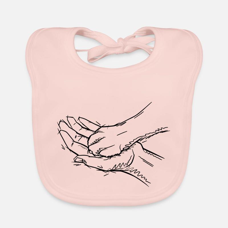 Gib Pfote Baby Bio-Lätzchen