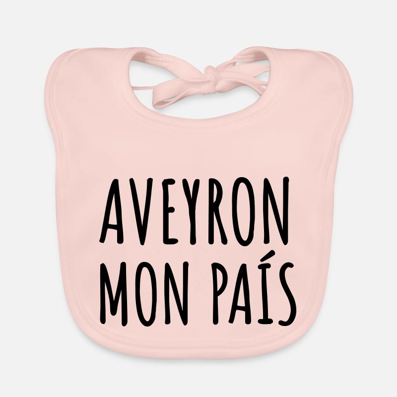 Aveyron mon pays aveyronnais Bavoir bio Bébé