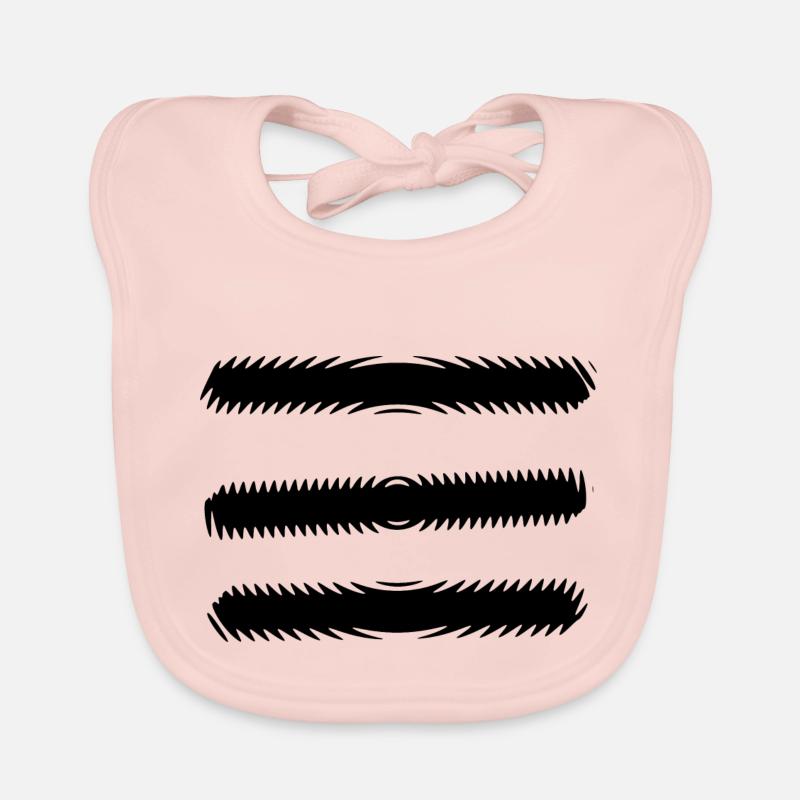 Lines | Wavy lines | | symbols Pattern Organic Baby Bibs