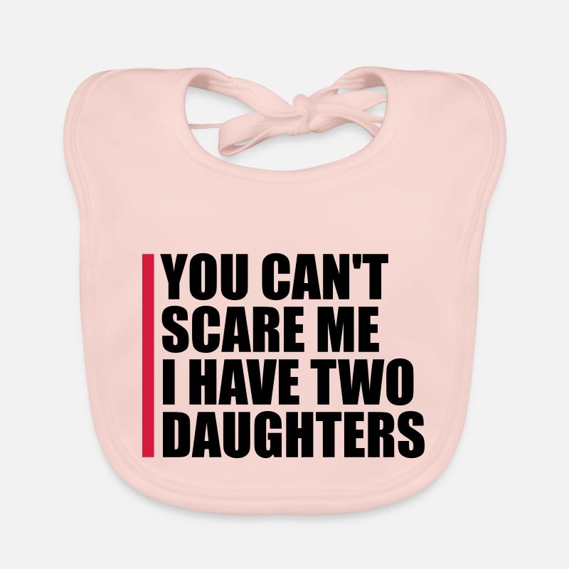 J’ai deux filles Bavoir bio Bébé