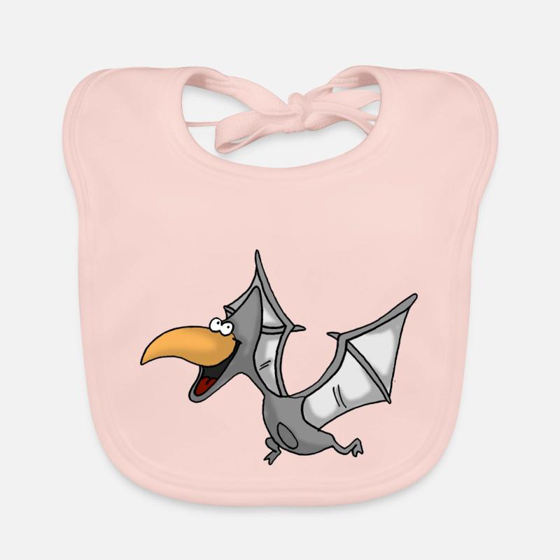 Pterosaur Organic Baby Bibs