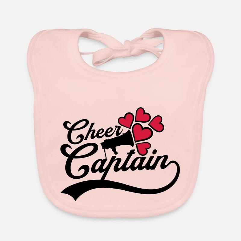 Anfeuern Cheer Captain Megafon Baby Bio-Lätzchen