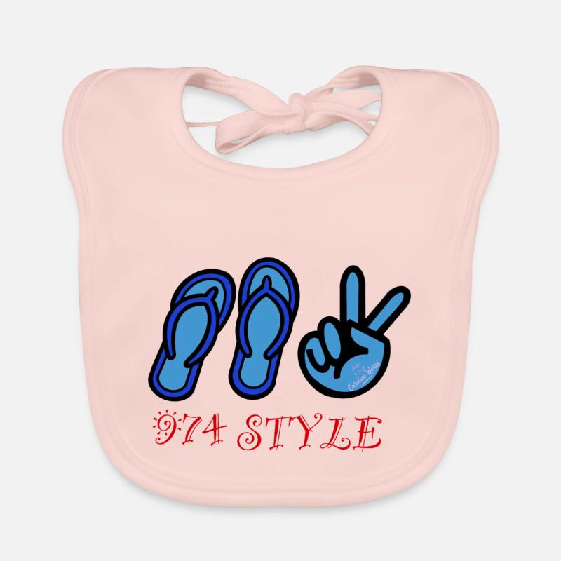 Savate 2 doigts Bavoir bio Bébé