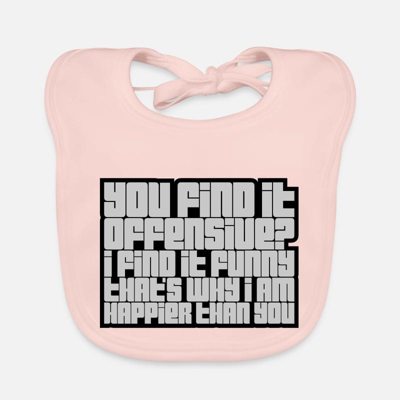 You find it offensive Baby Bio-Lätzchen