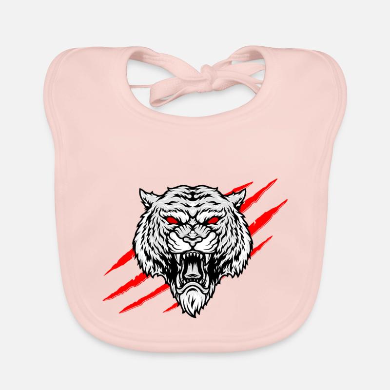 Evil Tiger Organic Baby Bibs