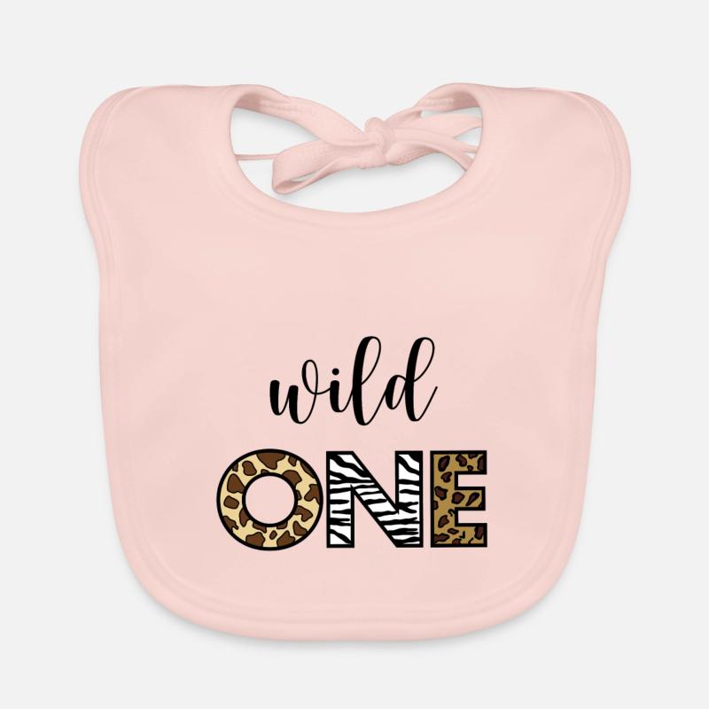 Wild one Baby Bio-Lätzchen
