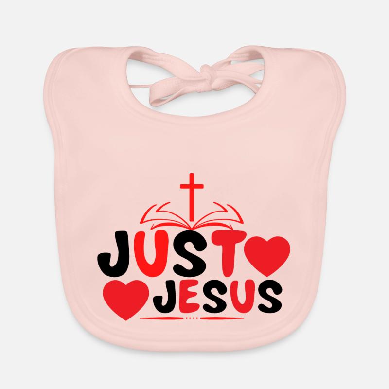 Juste Jésus Bavoir bio Bébé