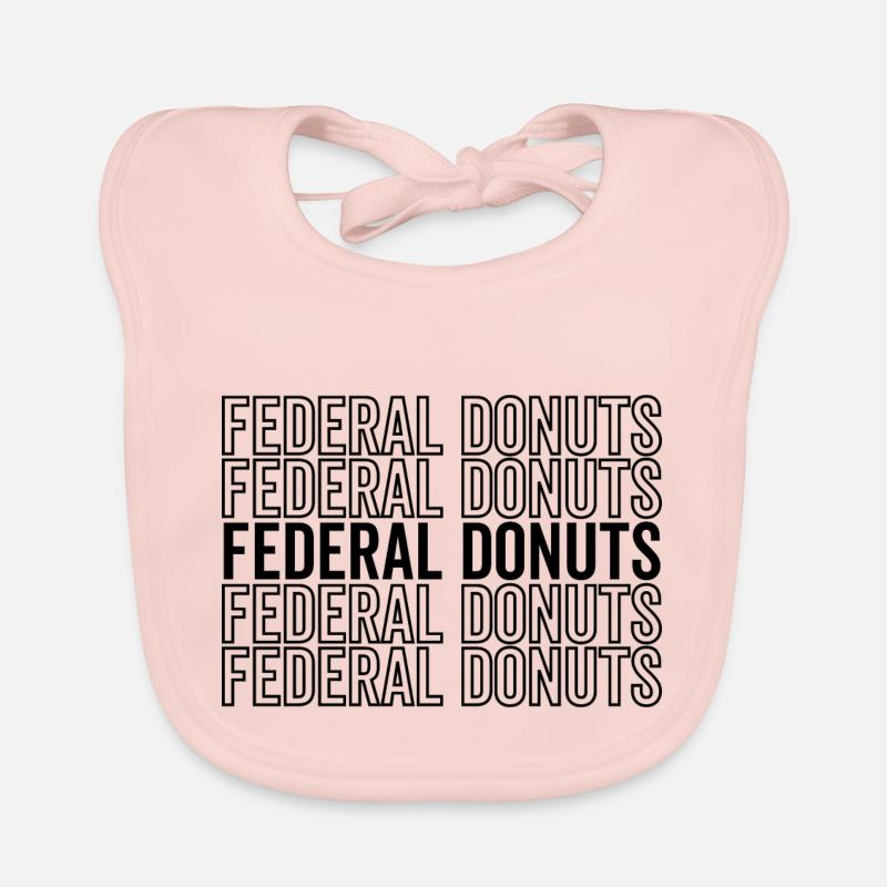Federal Donuts Organic Baby Bibs
