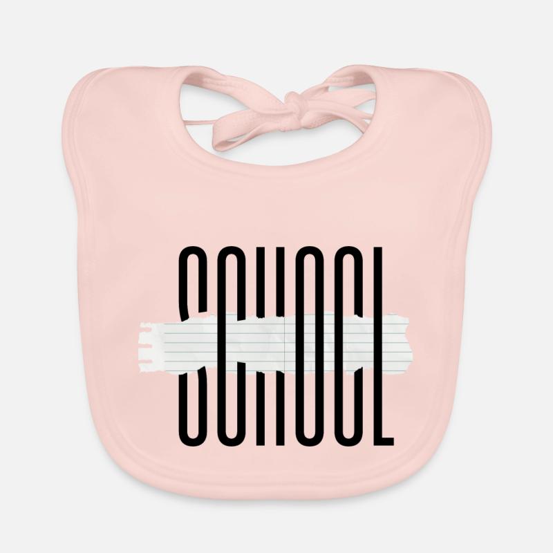 École Bavoir bio Bébé