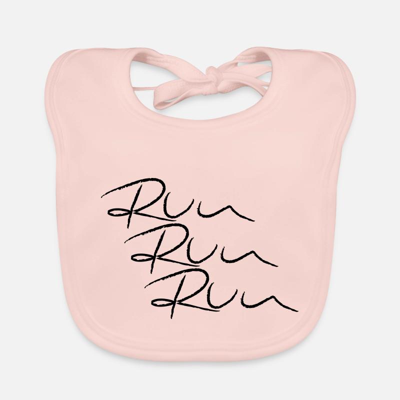 Courir! Courir! Courir! Bavoir bio Bébé