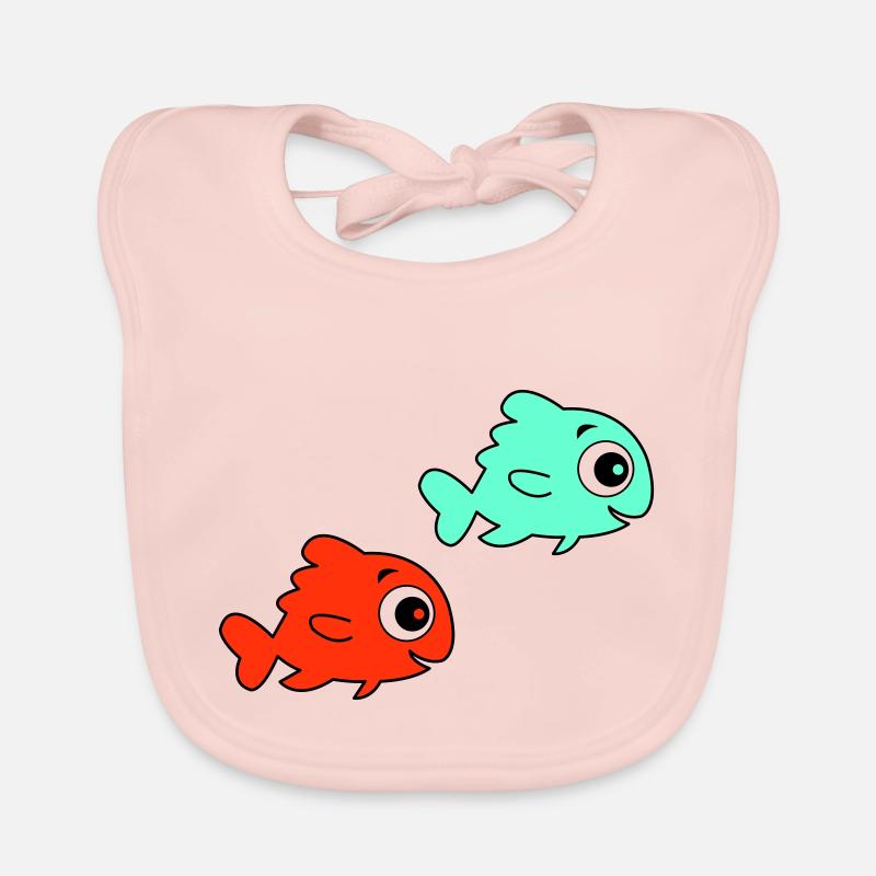 Pisces Organic Baby Bibs