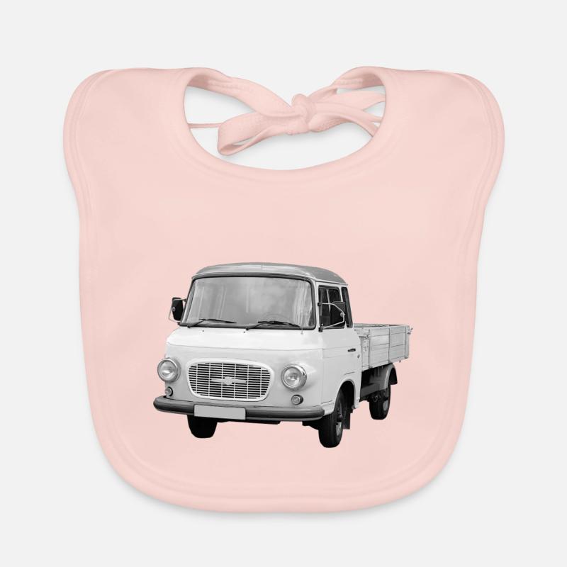Barkas B1000 Lkw Transporter DDR Ostalgie Oldtimer Baby Bio-Lätzchen