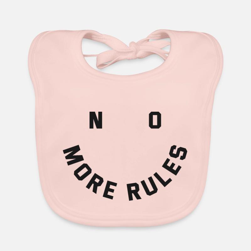 no more rules Baby Bio-Lätzchen