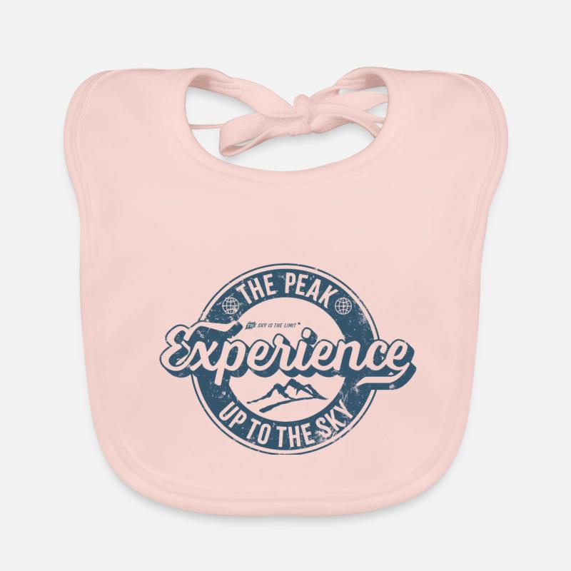 Peak Experience Retro Label Baby Bio-Lätzchen