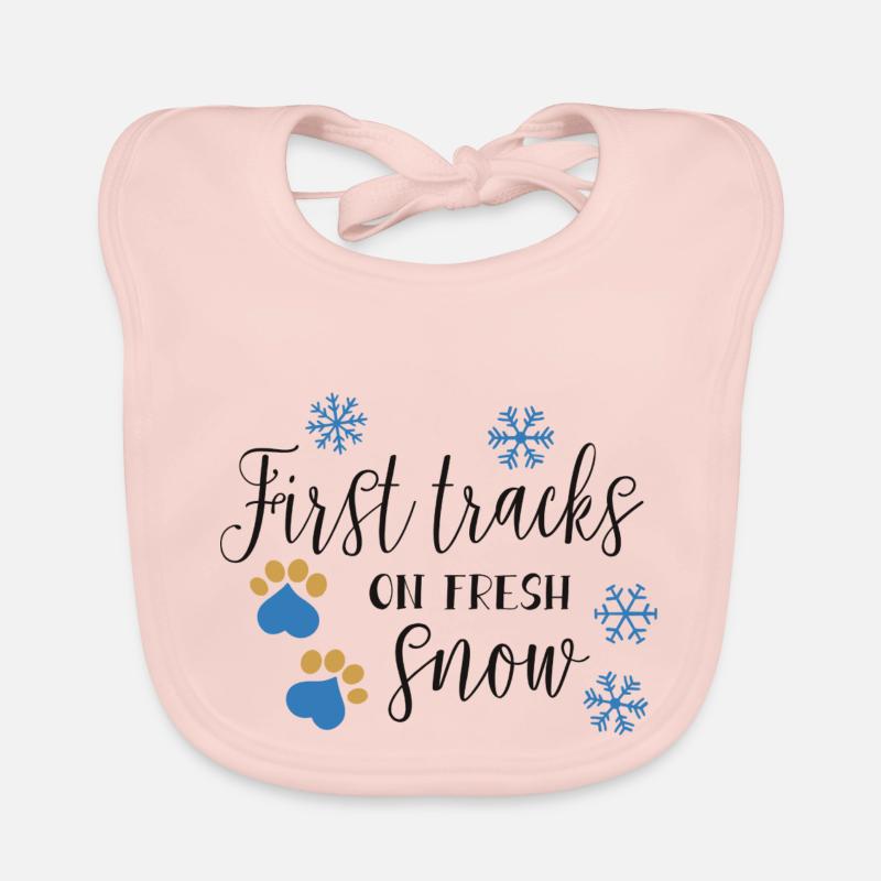 First tracks... Organic Baby Bibs