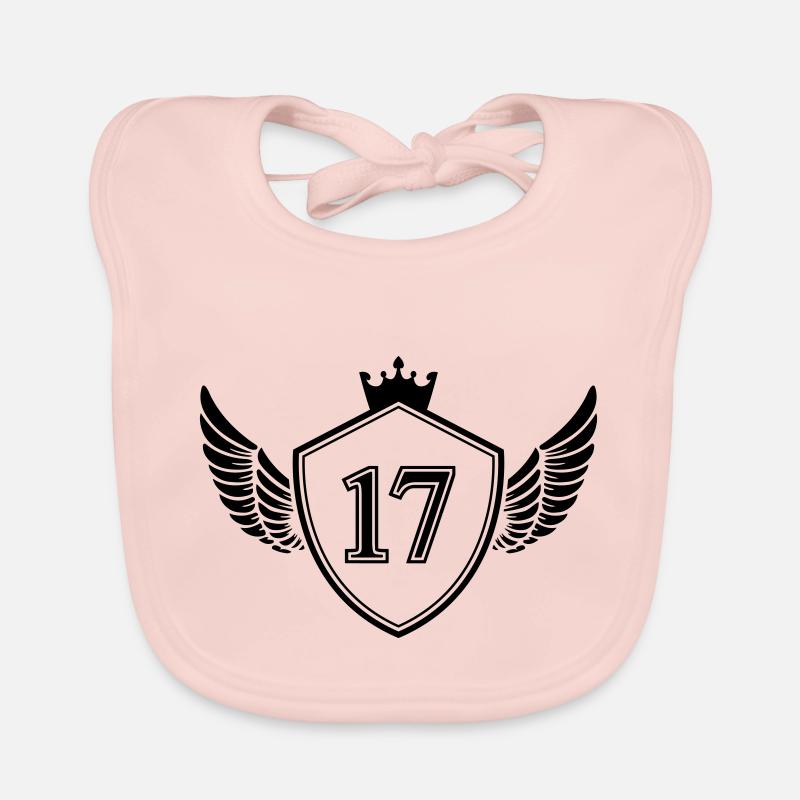 wappen 17 Baby Bio-Lätzchen
