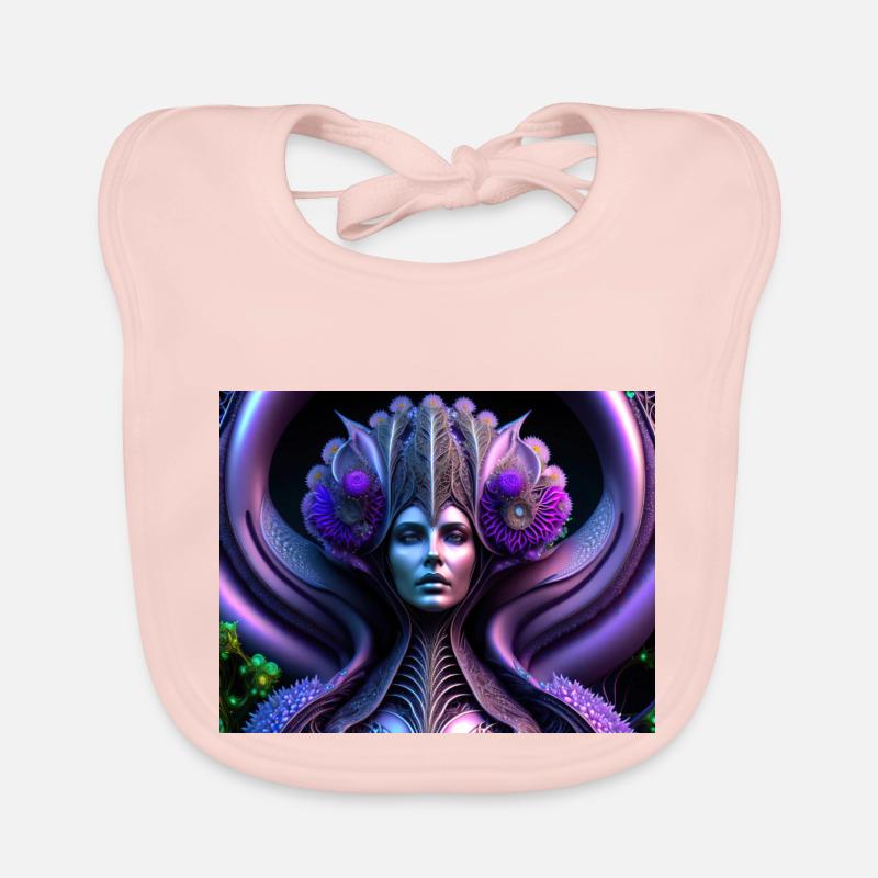 Sorcière de l’espace Bavoir bio Bébé