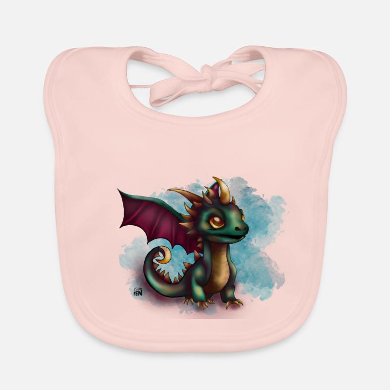 Bébé dragon Bavoir bio Bébé