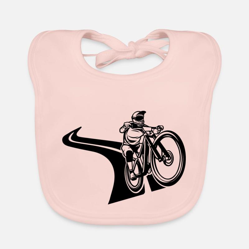 VTT VTT - Bavoir bio Bébé - rose