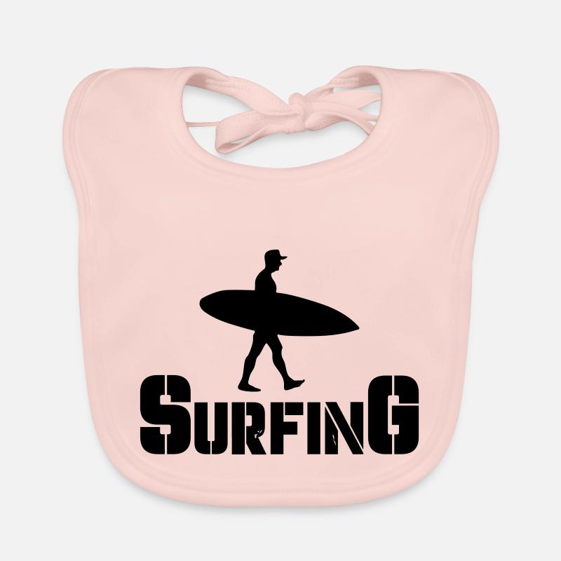 surfing Baby Bio-Lätzchen