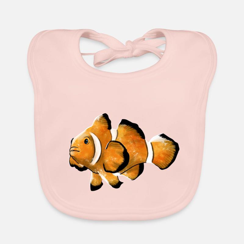 Clownfisch Baby Bio-Lätzchen
